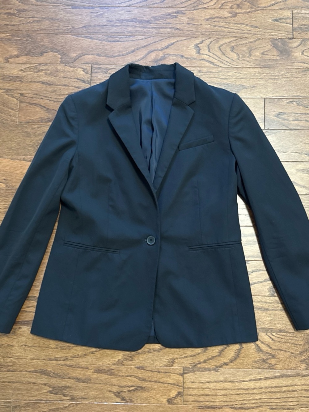 Everlane Black Single-Button Women's Blazer